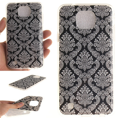 

Totem flowers Pattern Soft Thin TPU Rubber Silicone Gel Case Cover for LG X Cam