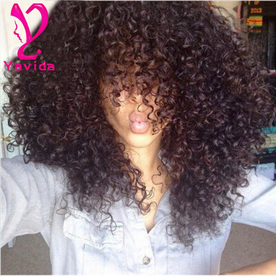 

Full Cuticle Malaysian Curly hair 7A Unprocessed afro kinky Curly Weave Human Hair 3 Pcs/lot Malaysian Kinky Curly Virgin Hair