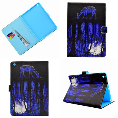 

Вода Стиль отражение Классический откидная крышка с подставкой Функция и слот кредитной карты для Apple iPad 5/iPad Air