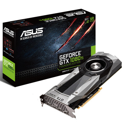 

ASUS GTX1080TI-11G 1480 ~ 1582MHz / 11000Mhz 11GB / 352bit графическая карта GDDR5X PCI-E3.0