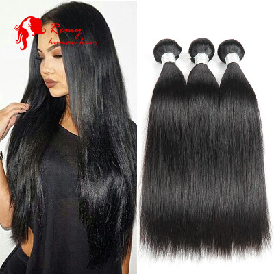 

Mongolian Straight Hair Products 100% 7A Grade Unprocessed Virgin Human Hair Extension 3 Bundle Deals Weft Weave Free Shipping