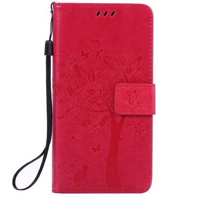 

Rose Tree Design PU Leather Flip Cover Wallet Card Holder Case for SONY Z3