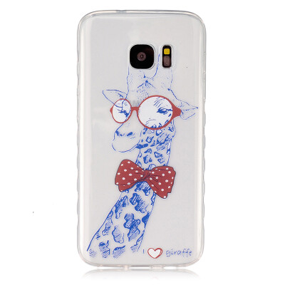 

Giraffe Pattern Soft Thin TPU Rubber Silicone Gel Case Cover for SAMSUNG GALAXY S7