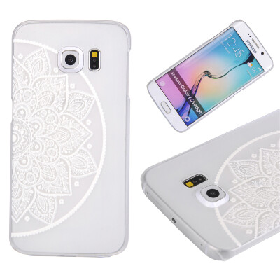 

Flower of semicircle Pattern Soft Thin TPU Rubber Silicone Gel Case Cover for SAMSUNG Galaxy S6 edge