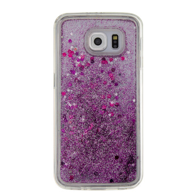 

Dynamic Quicksand Glitter Liquid Soft TPU Case Cover For SAMSUNG S6EDGE