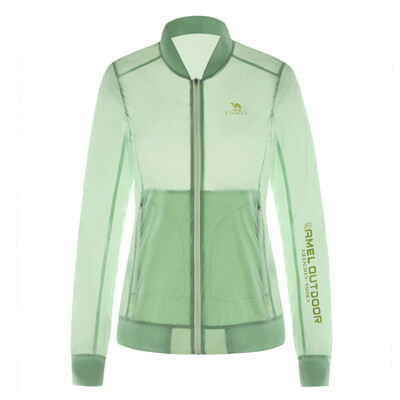 

Camel (CAMEL) outdoor skin windbreaker men and women thin shade skin clothes men A7S245101 gray XXL