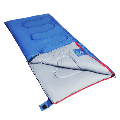 

Red Camp Sleeping Sleeve Outdoor Sleeping Bag Adult Thicker Interior Lunch Day Sleeping Sleeping Bag Spring Yarn 1.8kg Blue