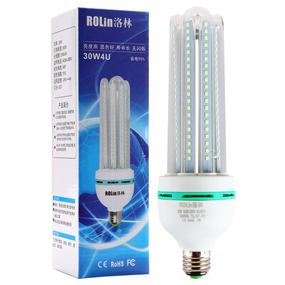

Lorraine ROlin LED bulb high power energy saving lamp U type 30W big mouth E27 white light