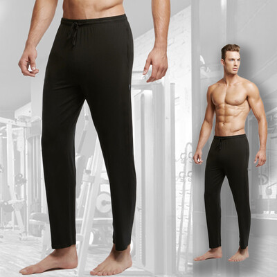 

Jingdong Supermarket Playboy 3741 home service pajamas male pure cotton home pants male spring&summer play pants black