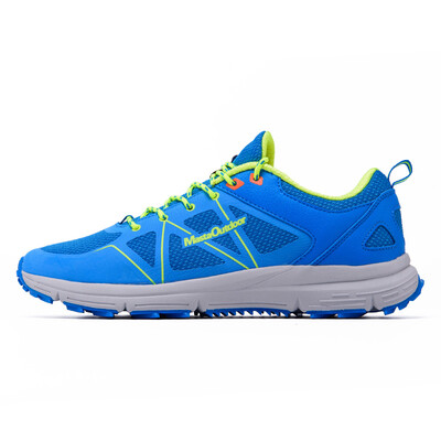 

361 degrees men outdoor shoes 671713302-2 glory blue / fluorescent light green 43