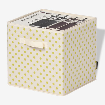 

Good things Darling Lin cloth collection box folding cloth pumping material box 6201 green point
