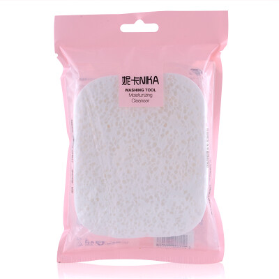 

Jingdong supermarket] Nicole NIKA milk wash Yan cotton wash powder fluttering powder at the end of the face fluttering facial cleansing (facial cleaning, cleansing towel, skin-friendly sponge) NKX0023