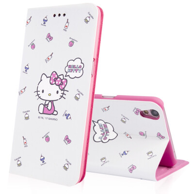 

Excellent plus genuine Hello Kitty series OPPO R9 phone shell cute cartoon bracket protective cover cloak crotch cute