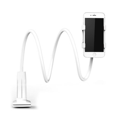 

Bee wing bedside table lazy stent phone stand adjustable multi-purpose universal knob clip section ivory 70cm