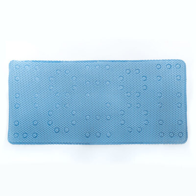 

Jiangnan leaf mats large bathroom bathtub non-slip mat mat 43 * 91cm light blue