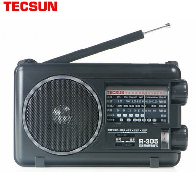 

Немецкое здравоохранение (Tecsun) R-305 радио FM стерео звук телевизора пожилого полупроводника FM FM MW / SW кампус радио громкого портативный
