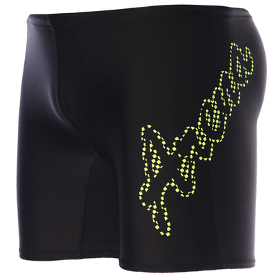 

Allna Men's Sleeve Swimsuits Comfortable Quick Dry Antioxidant Simple Fashion Training Casual Soup Legs ISS9602M-BKYL-XXL Black Blue