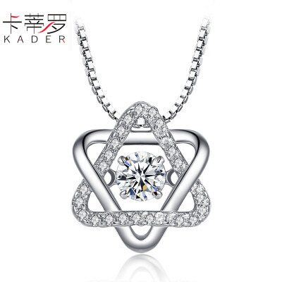 

Katie 925 Silver Necklace Inlay Huaruo Zircon Cephalo Pendant Chains Chain