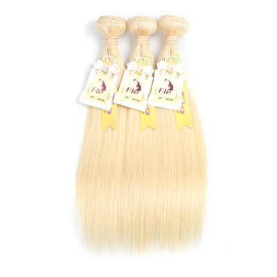 

8A 613 Blonde Hunman Hair Bundles No Smell No Sheeding Brazilian Virgin Human Hair Bundles