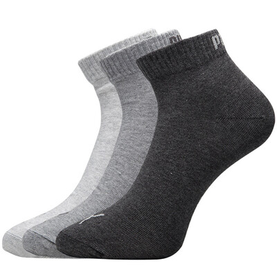 

PUMA / PUMA дышащие носки для мужчин и женщин, спортивных носков (три пары платья) 90691505 серых 43-46