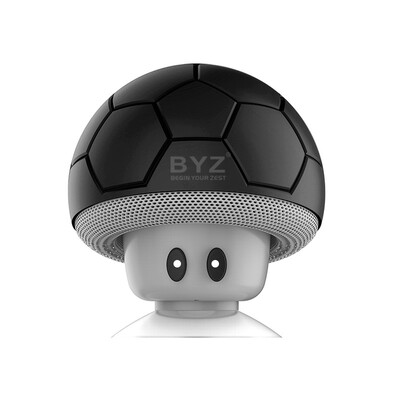

BYZ BTS006 Mushroom head mini wireless Bluetooth audio portable phone small speakers outdoor sucker sound black