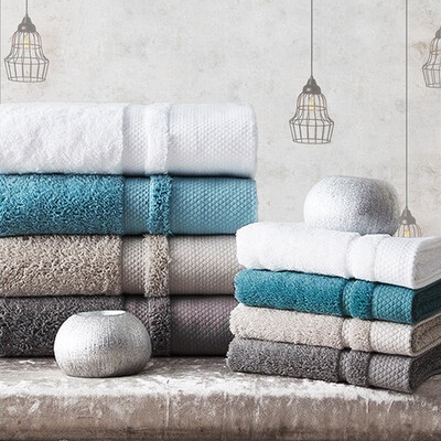

Canasin Pure Cotton Big Bath Towel 800g 15080cm white