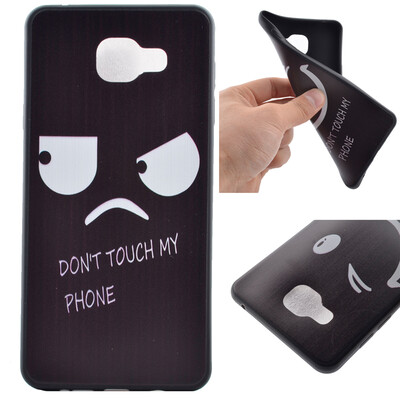 

Anger Pattern Soft Thin TPU Rubber Silicone Gel Case Cover for Samsung Galaxy A7 2016A710