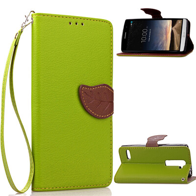 

Green Design PU Leather Flip Cover Wallet Card Holder Case for LG Ray