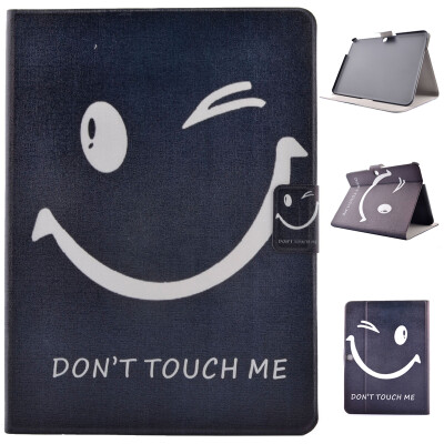 

Smile Style Classic Flip Cover with Stand Function and Credit Card Slot for Samsung Galaxy Tab 4 T530