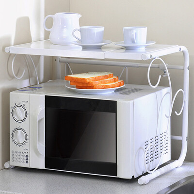 

YICAINIANHUA Microwave Oven Shelf Folding Storage Rack