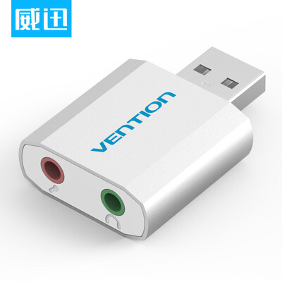 

Вэй Синь (предотвращению бедствий) USB внешняя звуковая карта настольный ноутбук звуковая карта независимый привод свободной 3D стерео внешний микрофон динамик гарнитуры конвертер черный CDHBA