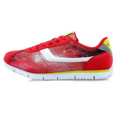 

Ерке (Ерке) мужская обувь дышащей сетки моды 11115102468 Mars Red / Lime Green 42