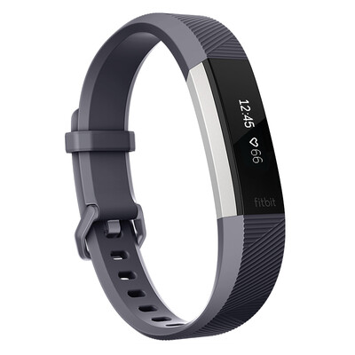 

Fitbit Alta HR Smart Fashion Heart Rate Bracelet Automatic Movement Recognition Heart Rate Real-time Monitoring Automatic Sleep Recording Caller ID Display VO2Max Measurement Blue Gray