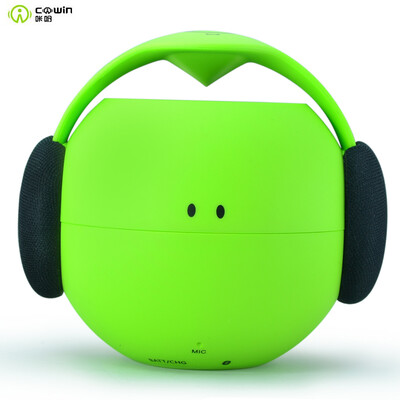 

Kua аудио динамики Bluetooth аудио сабвуфер 4.0 беспроводной портативный мини мобильный телефон наружный водонепроницаемый звук YOYO зеленый