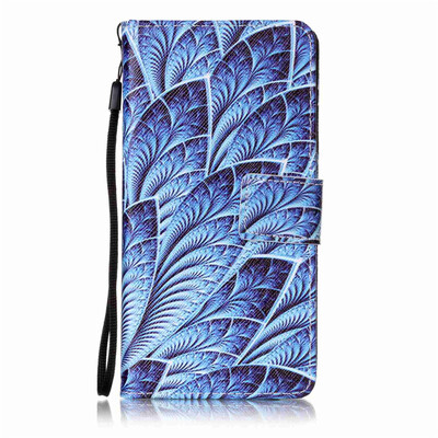 

Blue Dazzle Дизайн PU кожа флип Обложка Кошелек для карты памяти чехол для Samsung Galaxy J5（2016）/J510