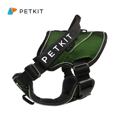 

Petkit Explosion-proof chest strap vest dog leash dog chain dog rope collar fluorescent green black