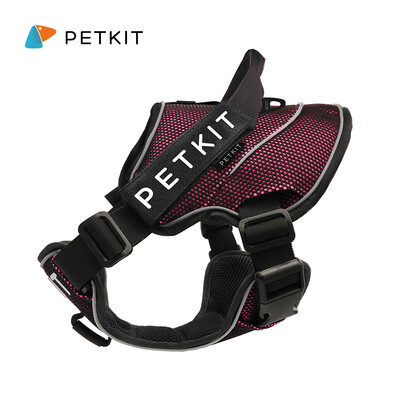 

/ Черный, М число мелких износа (Petkit) Жгуты доказательство жилет красный поводок собаки цепь поводок собаки ошейник розовый