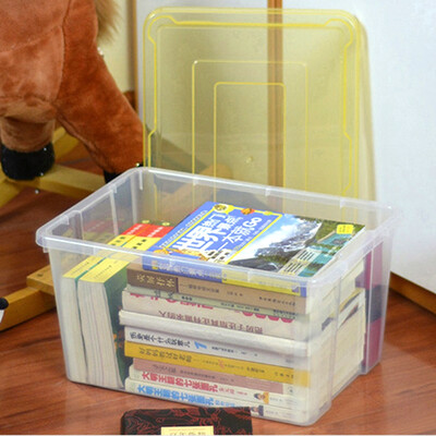 

A 15L clothing snack toy kitchen car with plastic storage finishing box 3190 yellow cover 1 only installed