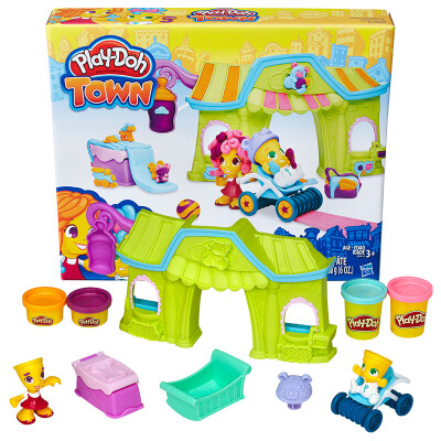 

Hasbro Pegasus More than hand-painted plasticine plasticine safe non-toxic city series childrens world set B9414