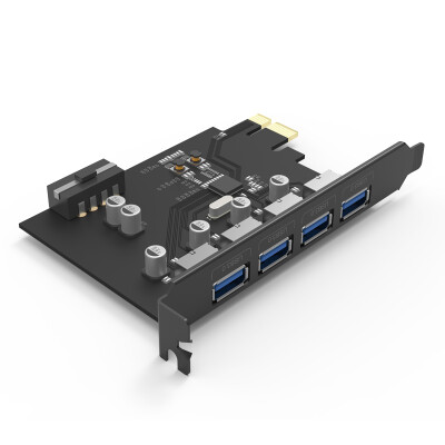 

YottaMaster C1 USB3.1 двухскоростной интерфейс карты расширения настольного компьютера материнская плата PCI-E интерфейс 15pin интерфейс питания Черный