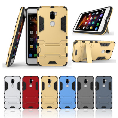 

Золотой Slim Robot Armor Kickstand Ударопрочный жесткий корпус из прочной резины для Coolpad Cool 1