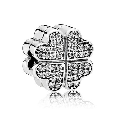 

PANDORA Pandora Love Petals 925 Silver Clips Beads 791805CZ