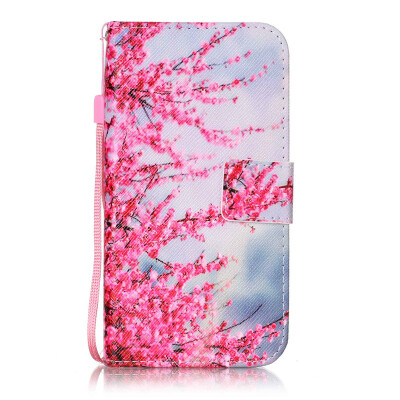 

Plum Blossom Design PU Leather Flip Cover Wallet Card Holder Case for Google Pixel