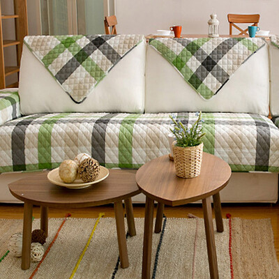 

Green reed European fabric sofa cushion sofa towel style green 90 * 180cm 1 piece installed