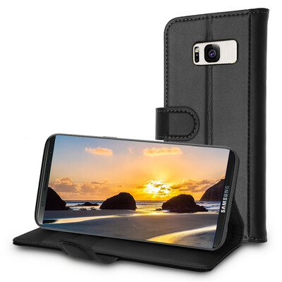 

KOOLIFE Samsung S8 + (SM-G9550) телефон оболочка кожа защитный чехол / флип кожа / кожа популярных брендов карта / мягкая оболочка для Samsung Galaxy s8 + черного