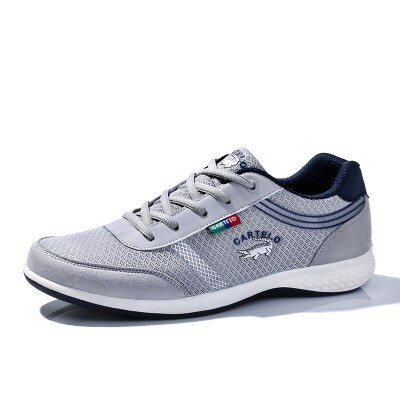 

(CARTELO) leisure men's shoes trend of men's outdoor sports shoes KE1058 light gray 41