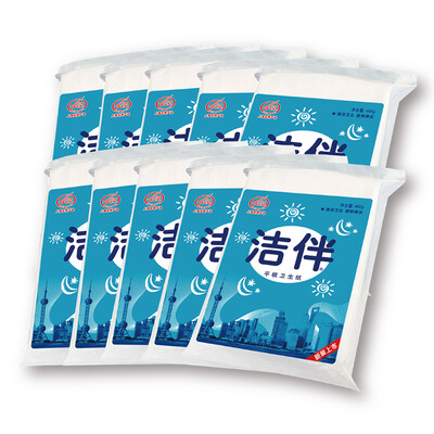 

Jie Yun toilet paper with 460g flat toilet paper 3 packaging