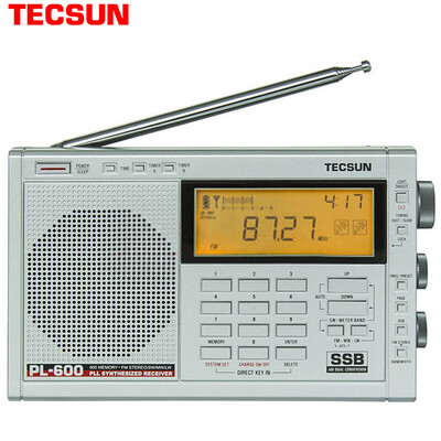 

Tecsun radio full range of the elderly semiconductor English four or four listening college entrance examination audition campus radio digital silver PL600