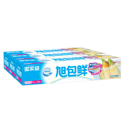 

Jingdong Supermarket Asahi Bao fresh Japanese brand PE dense bag large 27cm 28cm 15 only installed 3 package