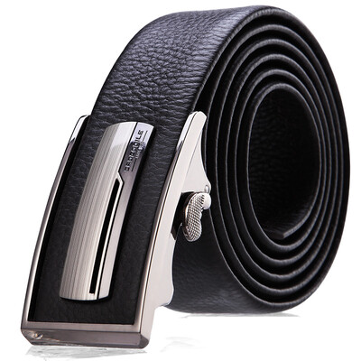 

Crocodile CROCODILE trendy fashion leather automatic buckle casual men&39s belt 13512112-01 black